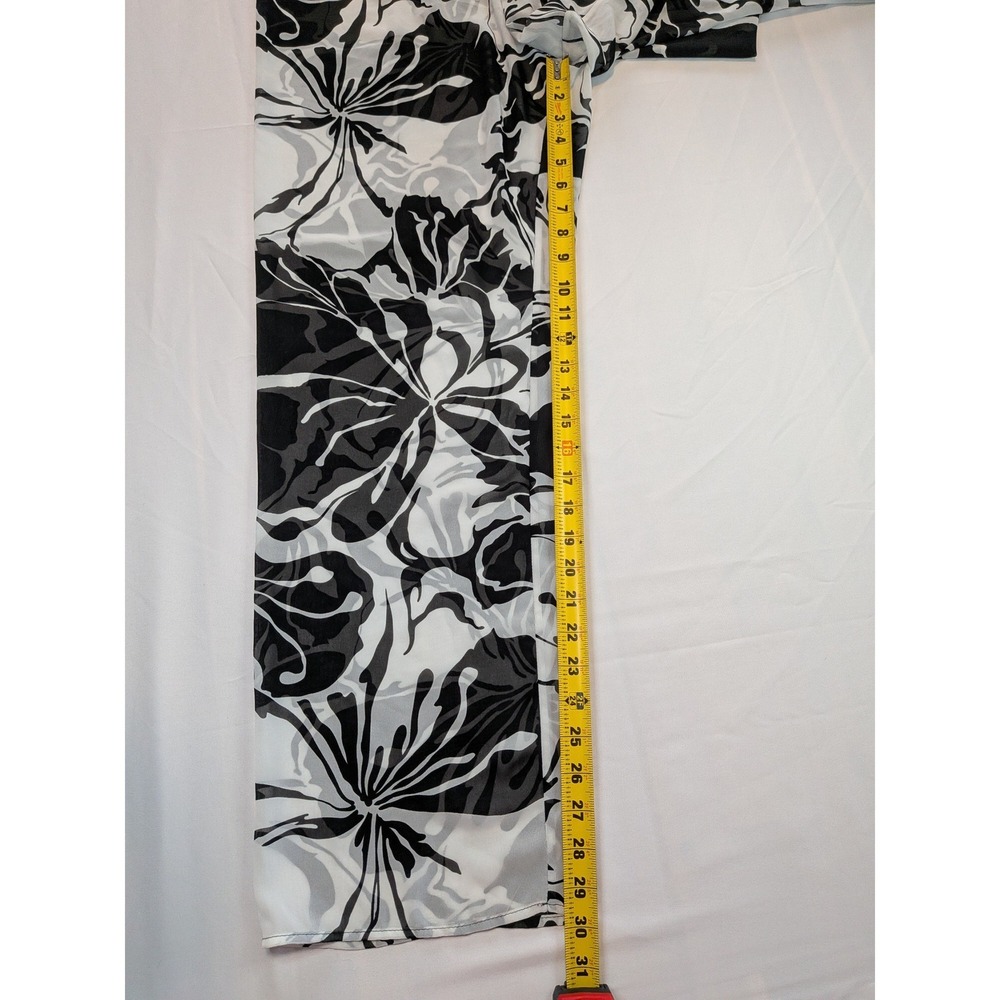 Victorias Secret Swim Beachwear Sheer Tie Front Cover Up Pants Tropical Medium - Picture 4 of 11